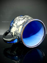 Load image into Gallery viewer, Blue Line Skull Mug 15oz
